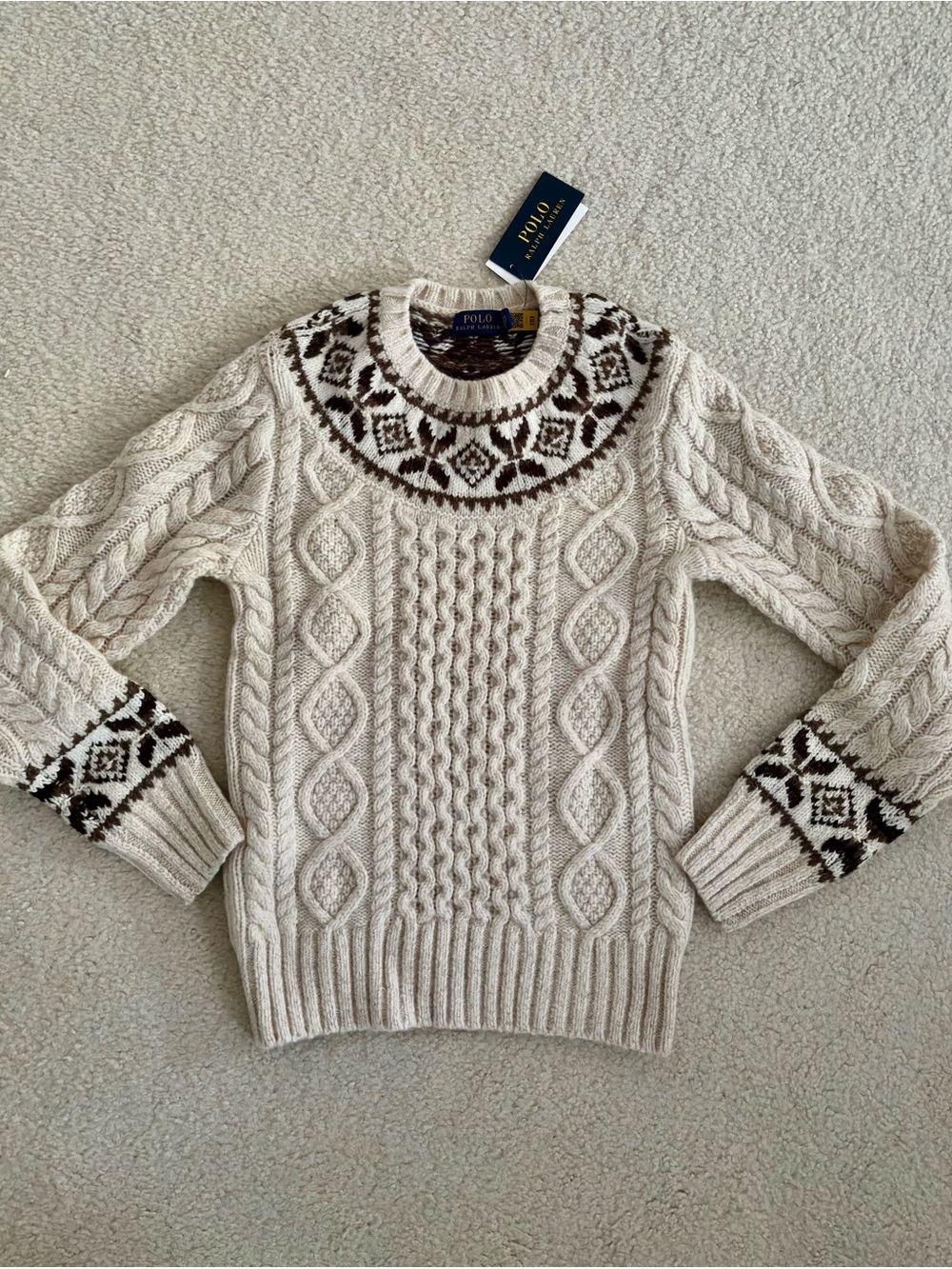 NWT Polo Ralph Lauren Wool Women’s Sweater